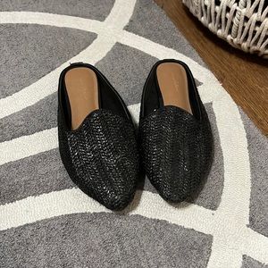 Size 6 knitted slides